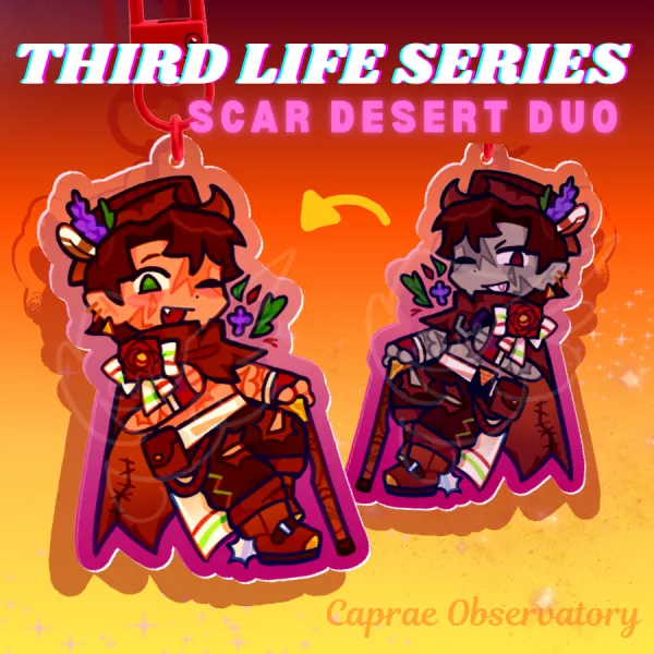 Scar - [Life Series Desert Duo] Acrylic Keychain