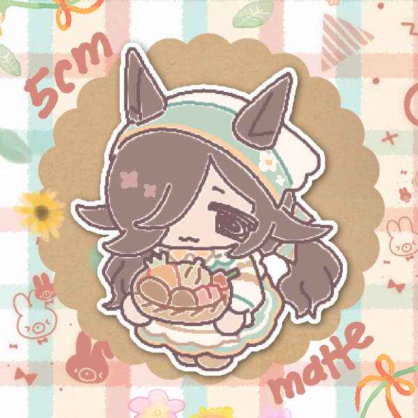Umamusume | Rice Shower (Great Food Festival) Sticker
