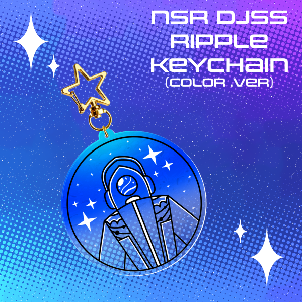 NSR DJSS Ripple Keychain (Color.ver)