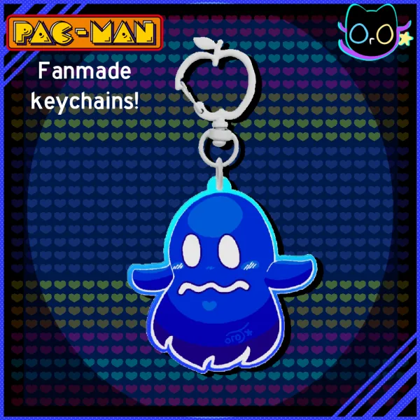 Turn-To-Blue Ghost Keychain - Oro Junestar