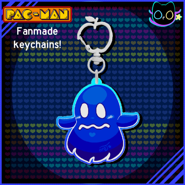 Turn-To-Blue Ghost Keychain - Oro Junestar