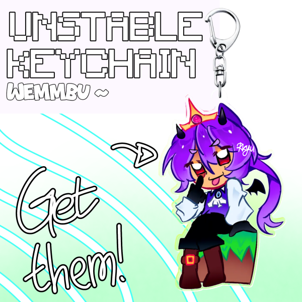 UNSTABLE UNIVERSE || Wemmbu Keychain