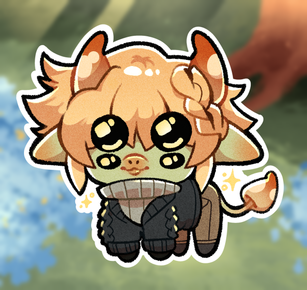 "Yuppie!" Mycow Sticker