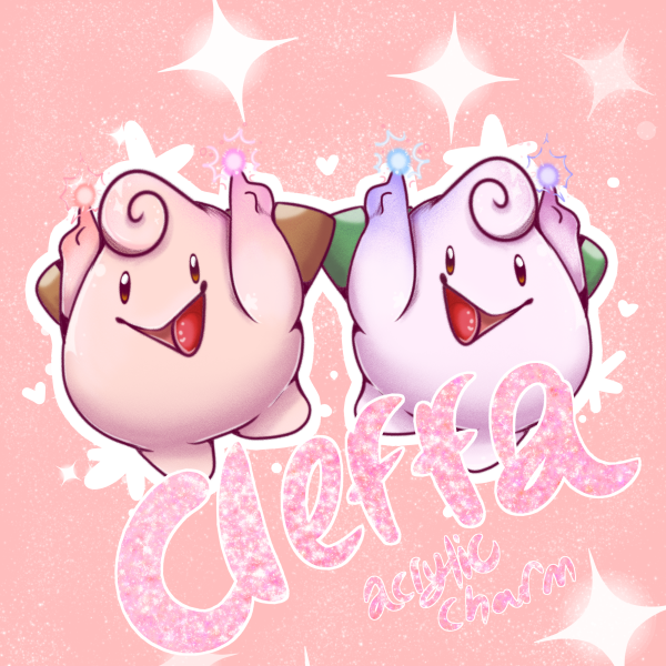 Cleffa Babymon Keychain