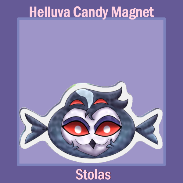 Candy Stolas magnet