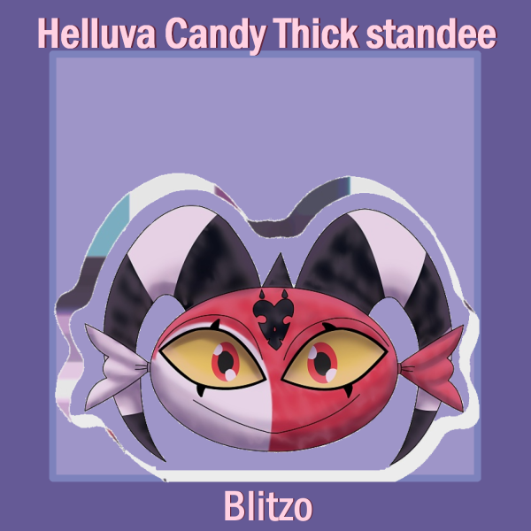 Candy Blitzo thick standee