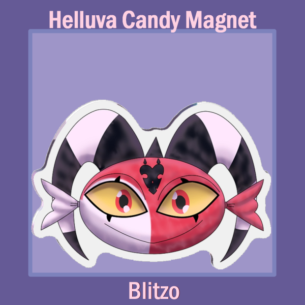 Candy Blitzo magnet