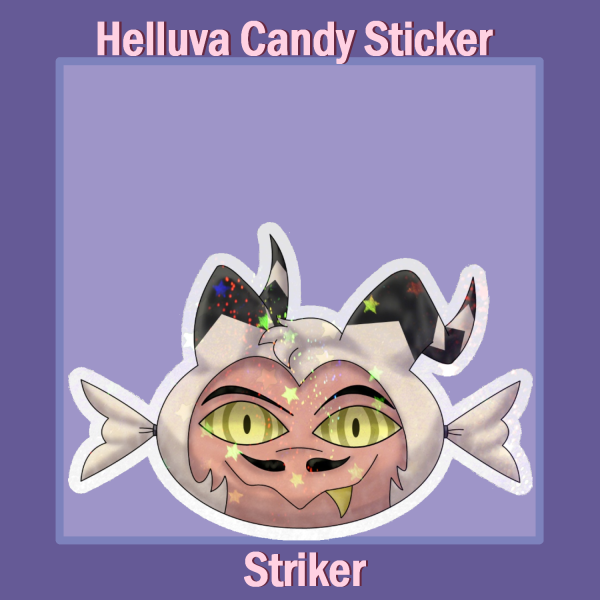 Candy Striker sticker