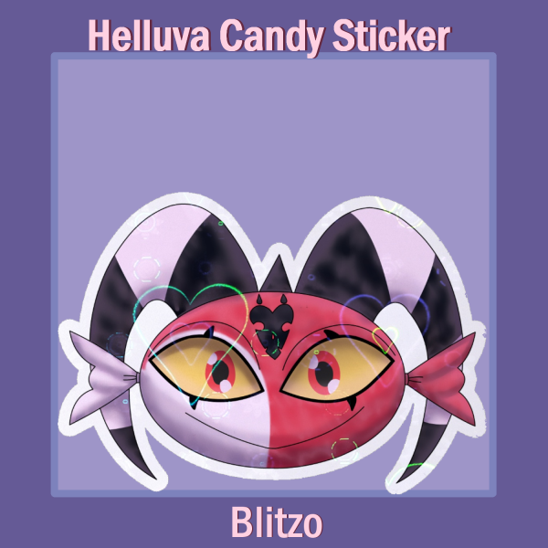 Candy Blitzo sticker