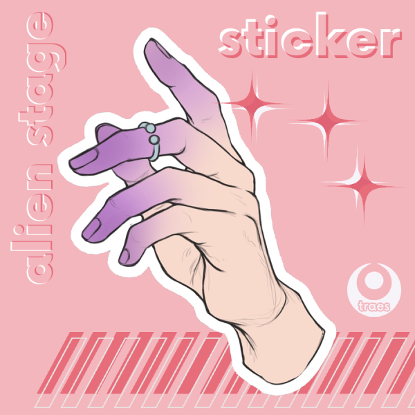 ALIEN STAGE - Luka Hand Sticker