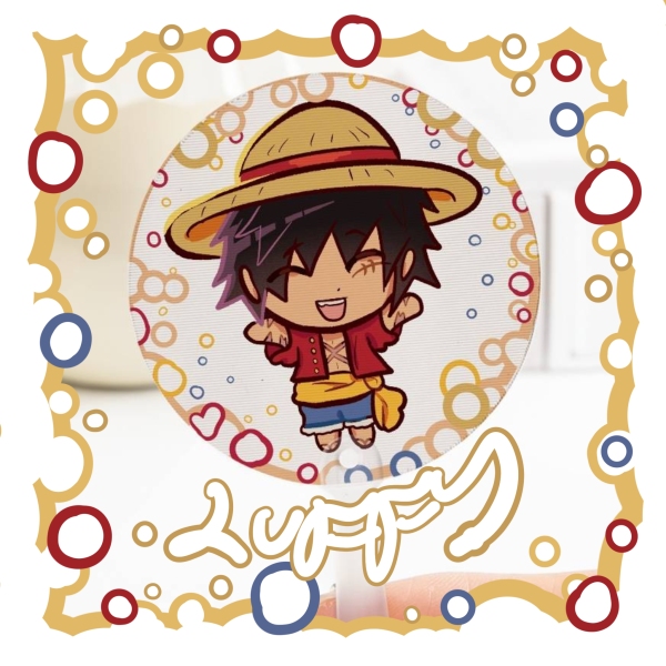 [OP]🚗 Mini Luffy Lenticular Fan🐟