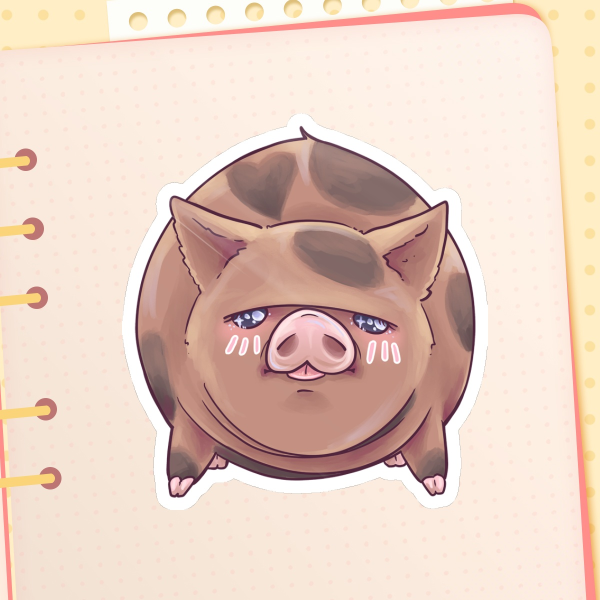 Pig Die Cut Stickers