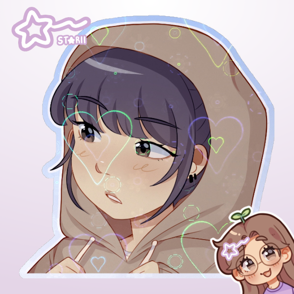 Niji Kaminari ᯓ★ Sticker
