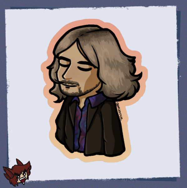 Sticker Kyla Vėjas! Antanas