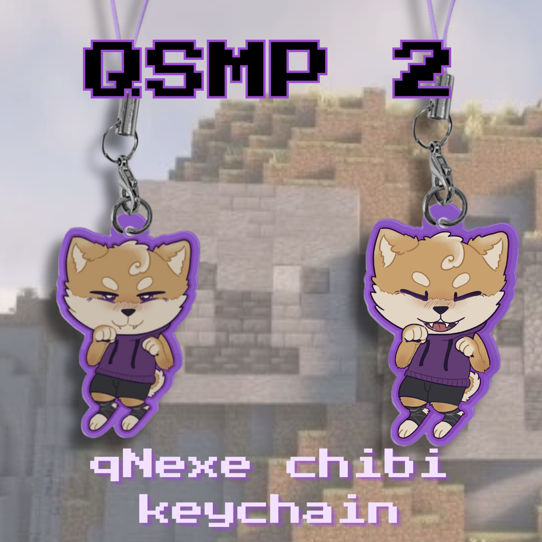 QSMP Nexe chibi keychain