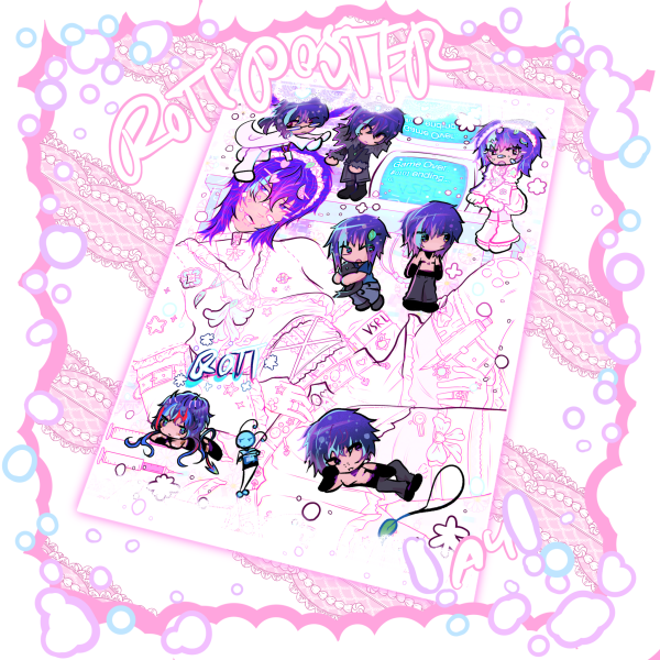 [VSRL+OC] 🌸Rott cute poster print🌷