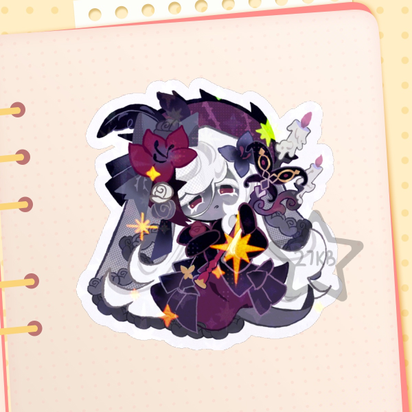 White Lily Cookie holo