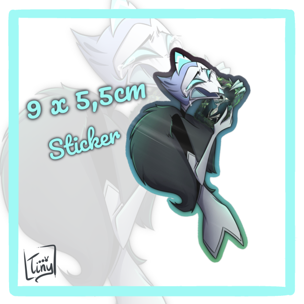 Mourning Andrealphus Sticker