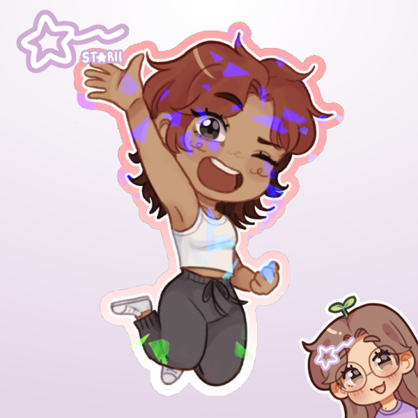 Noa Jump ᯓ★ Sticker