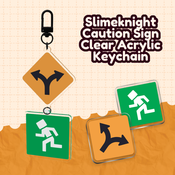 SlimeKnight Connection Acrylic Keychain