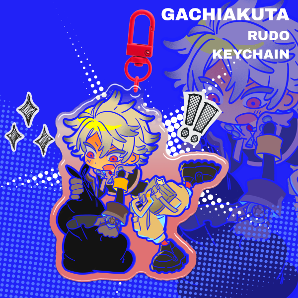 Rudo Keychain || Gachiakuta