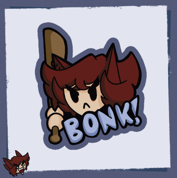 Sticker Mikul BONK