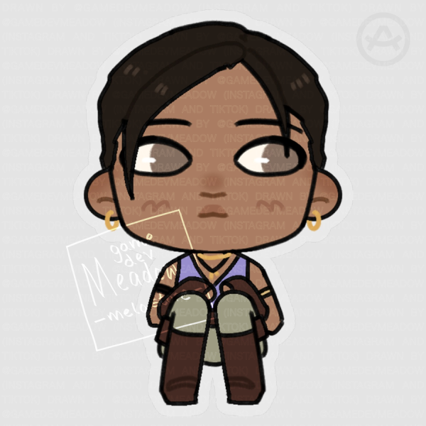 Sheva Alomar Resident Evil 5 - Chibi Sticker