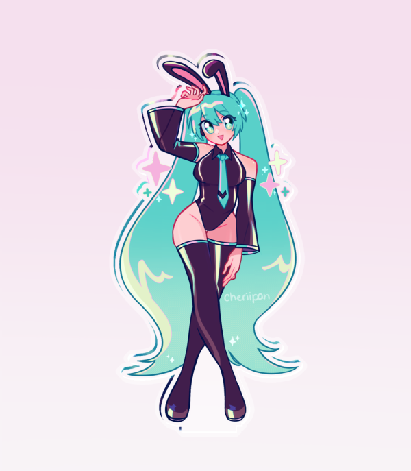 Bunny Miku Acrylic Standee