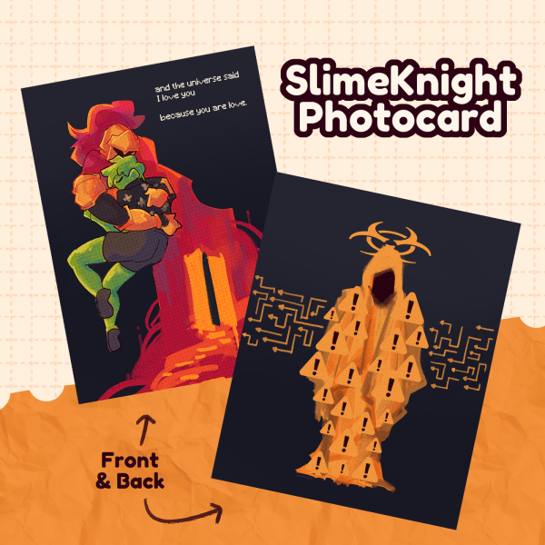 SlimeKnight Pearl Paper Photocard