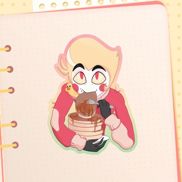 Lucifer Morningstar – Gluttony – Sticker