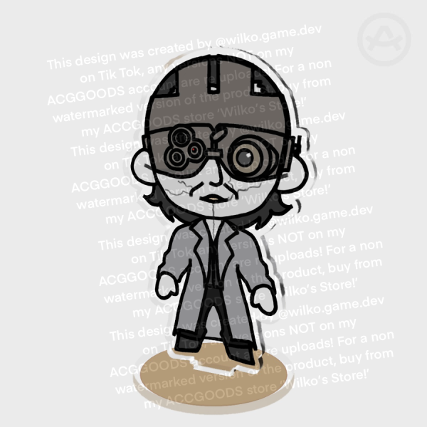 Victor Gideon Resident Evil 9 Requiem Chibi Standee