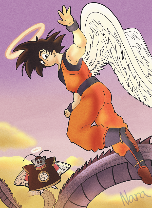 Dragon Ball Z We were angels Poster