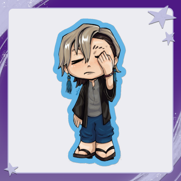 Sleepy Zanka Sticker