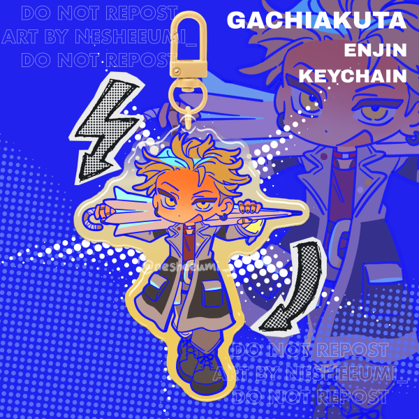 Enjin Keychain || Gachiakuta