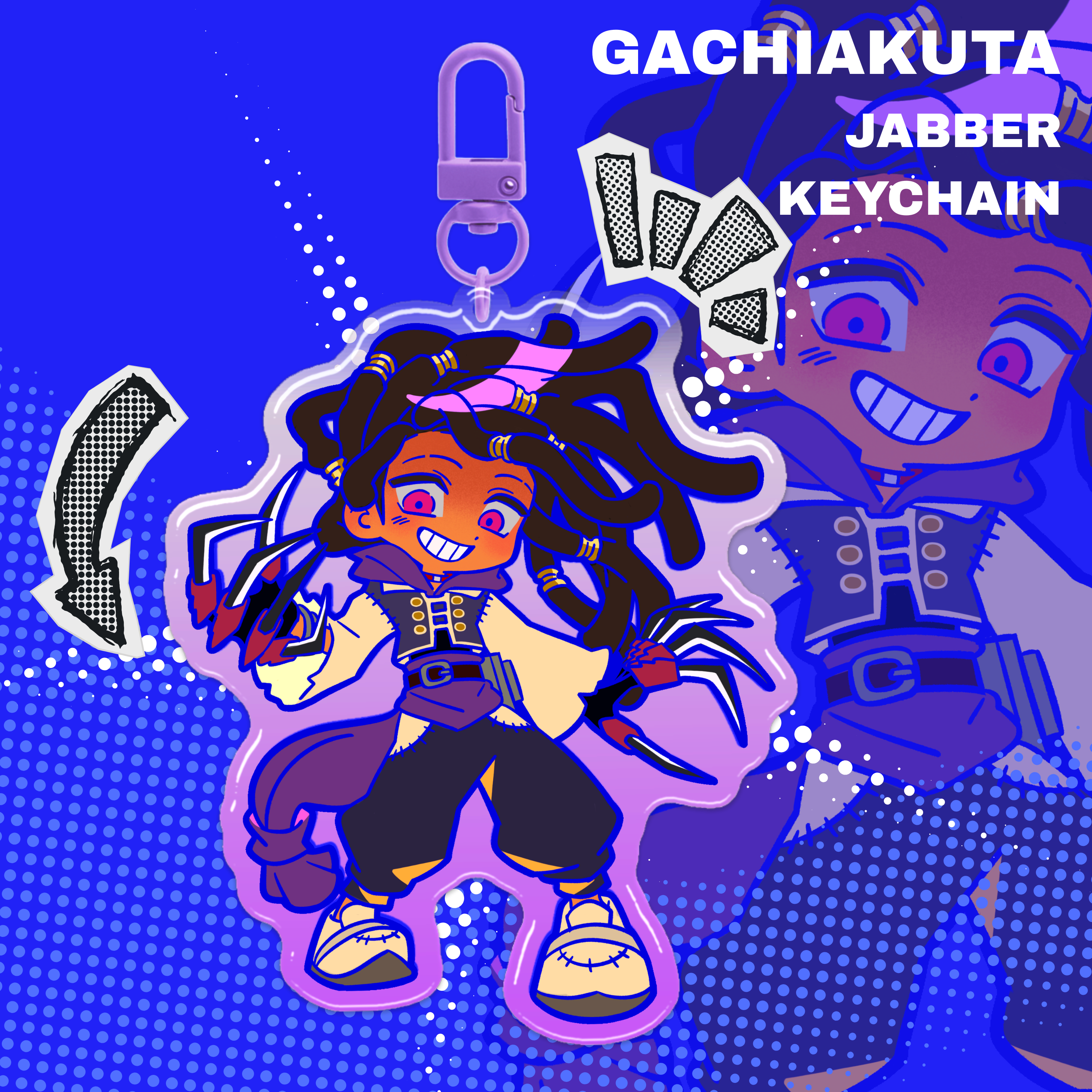 Jabber Keychain || Gachiakuta