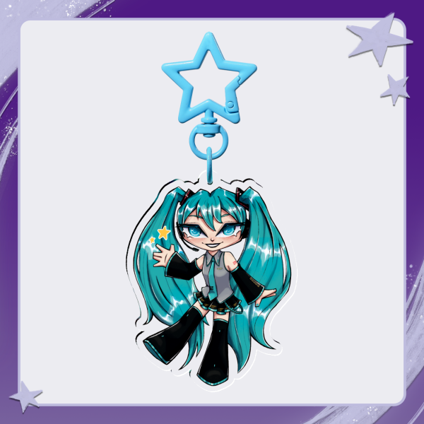 Hatsune Miku Keychain