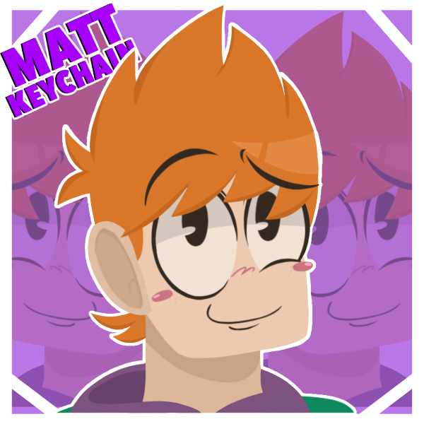 Matt Eddsworld (Acrylic Keychain)