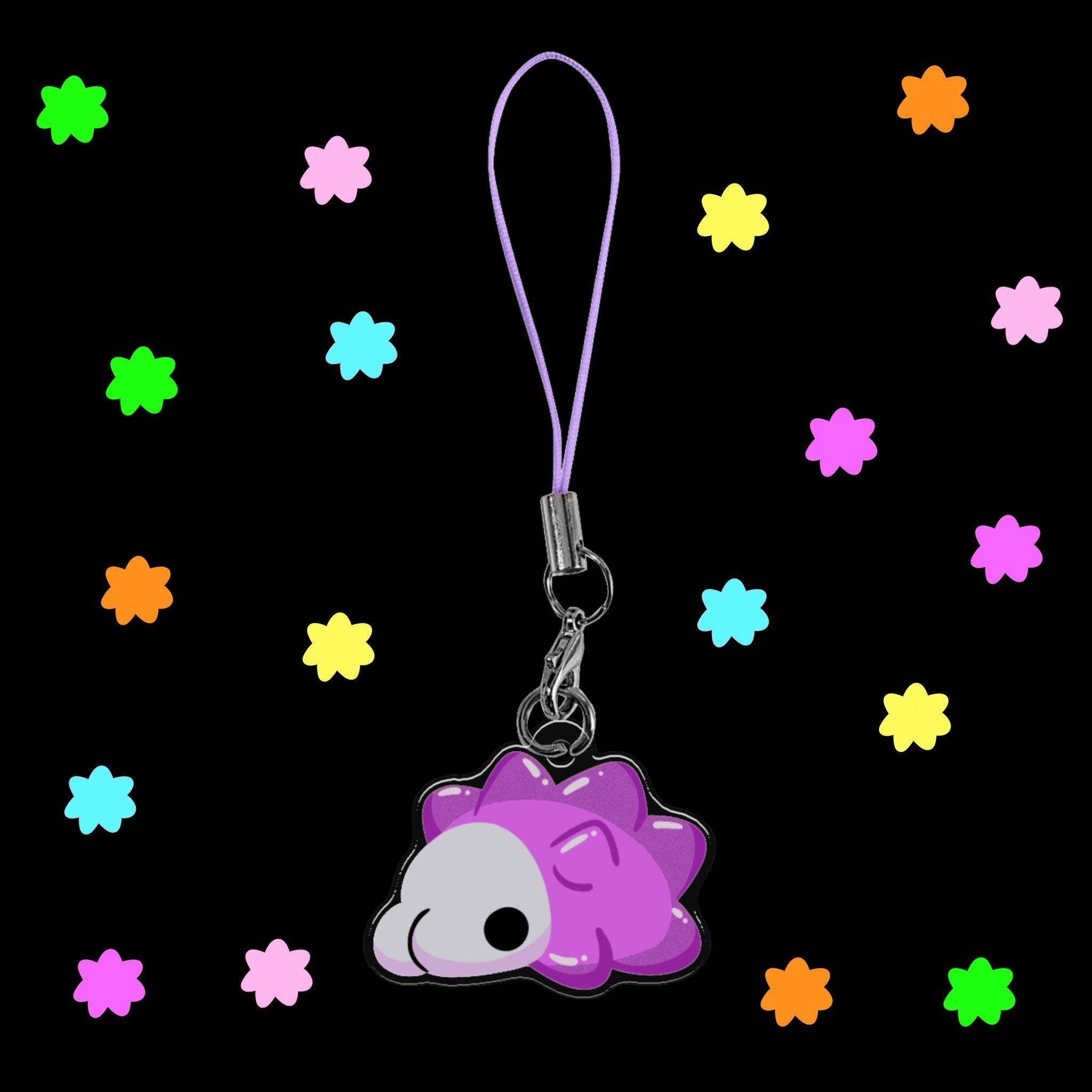 Snom konpeito epoxy phone charm