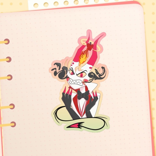 Lucifer Morningstar – Wrath – Sticker