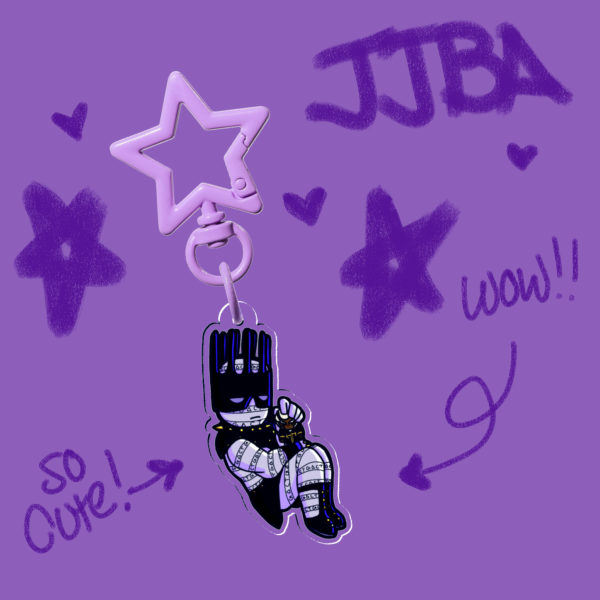 JJBA | Whitesnake with Pucci Plush | Keychain