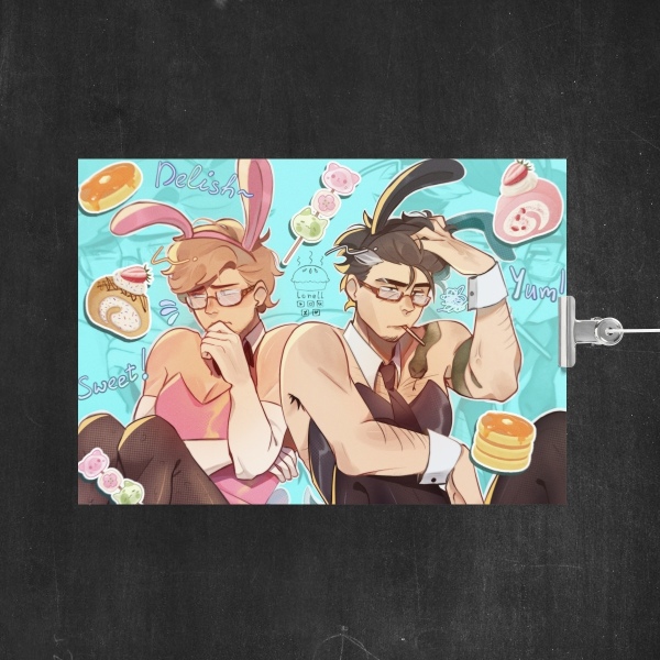 Bunny party poster