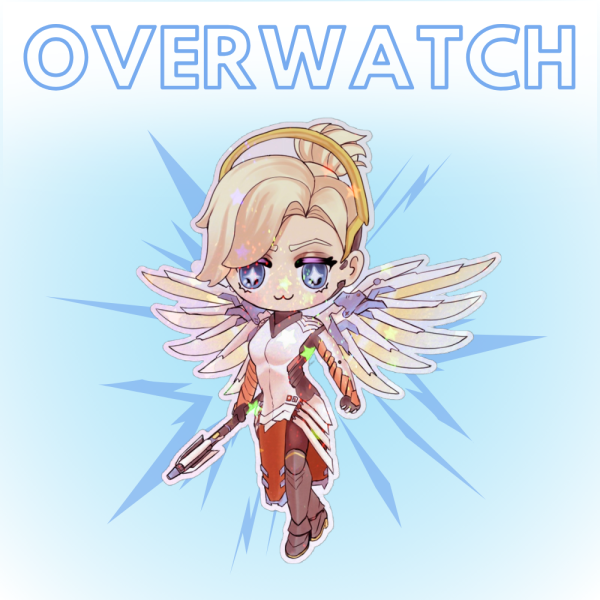 Mercy Shiny Sticker