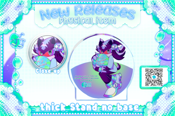 Mephiles the dark my promised future /Thick Acrylic Stand No Base