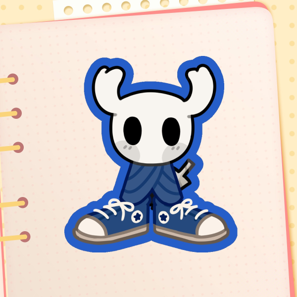 Drippy Hollow Knight Sticker