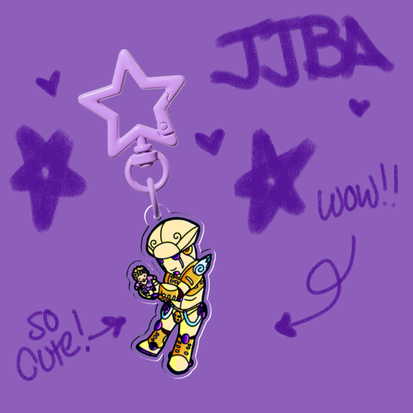 JJBA | GE with Giorno Plush | Keychain