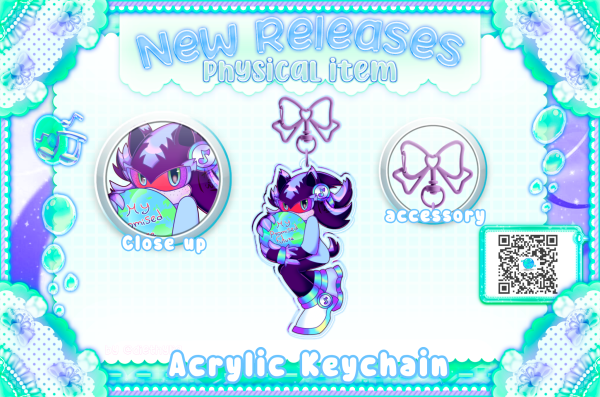 Mephiles the dark my promised future / Acrylic Keychain
