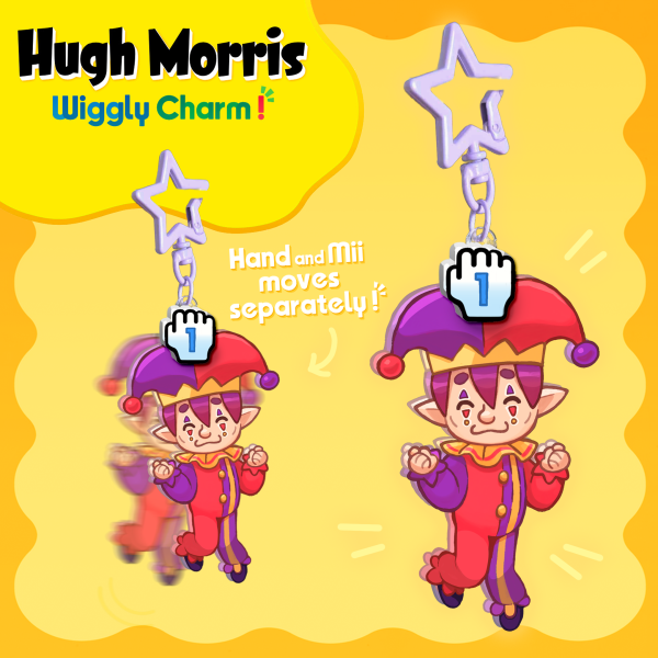 Tomodachi Life Wiggly Hugh Morris Charm