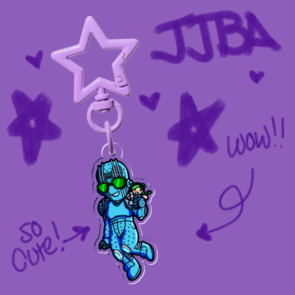 JJBA | Stone Free with Jolyne Plush | Keychain