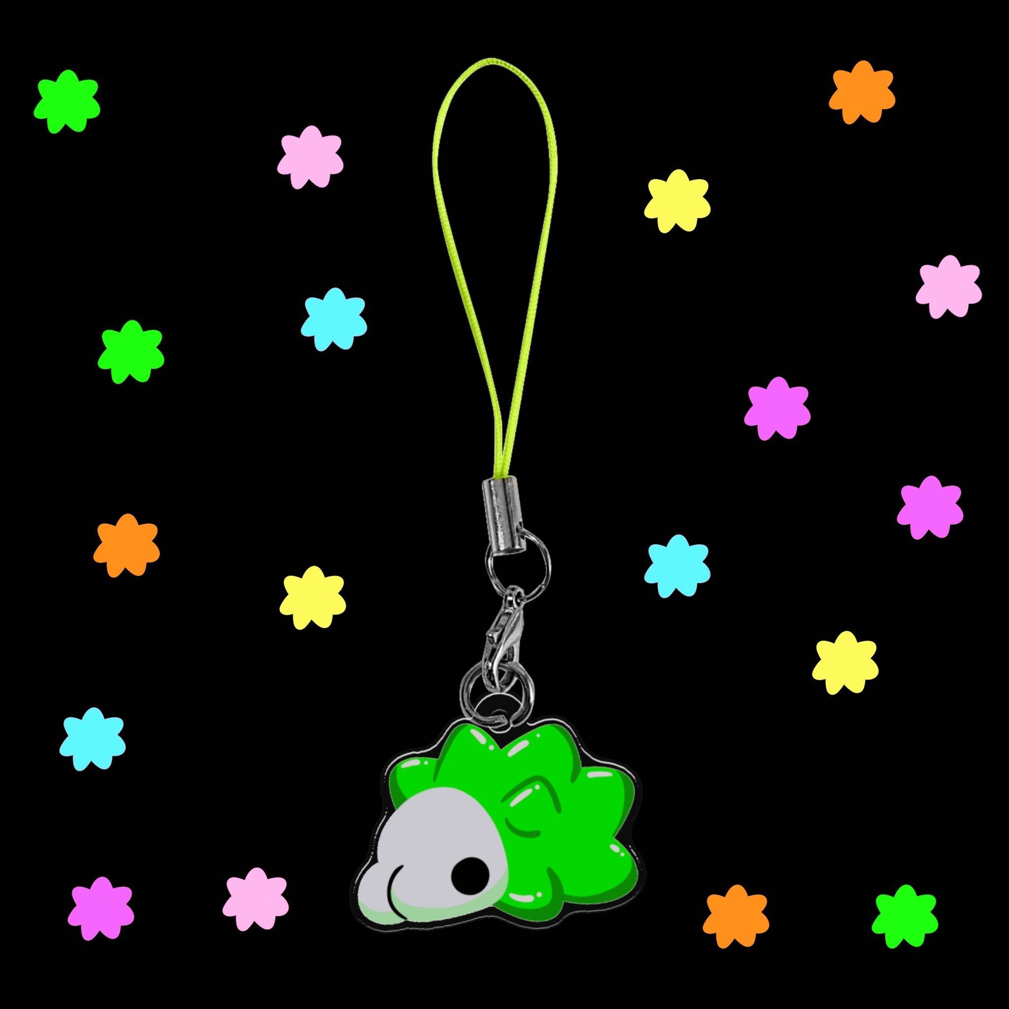 Snom konpeito epoxy phone charm