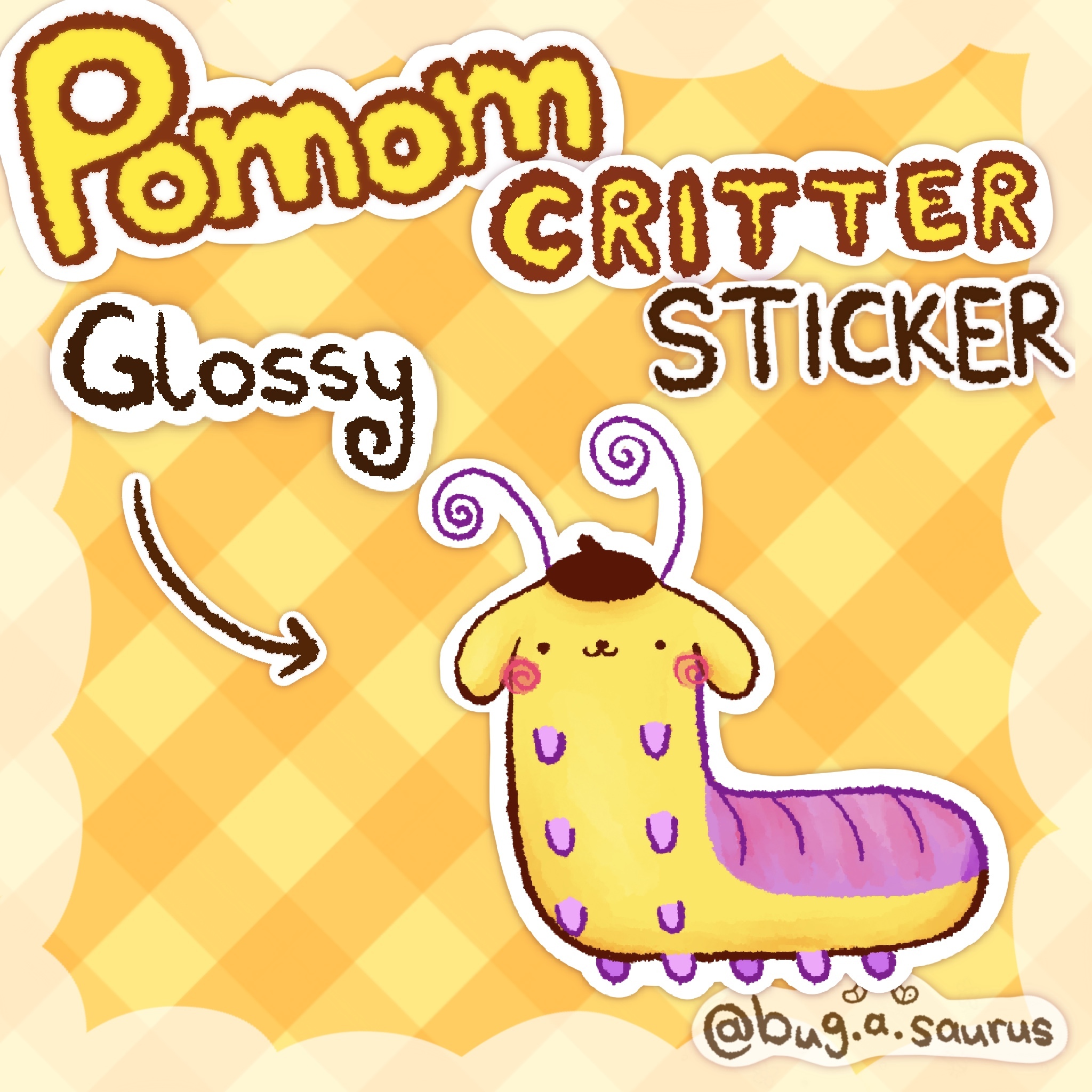 Glossy Pompom Millipede